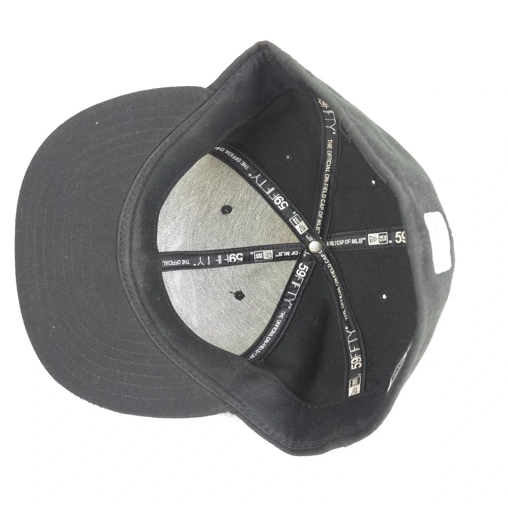 Toronto Blue Jays Hat On Field Players Cap Fitted 7 5/8‎ Black MLB Baseball USA
